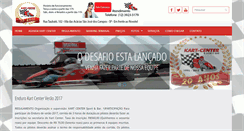 Desktop Screenshot of kartcenter.com.br